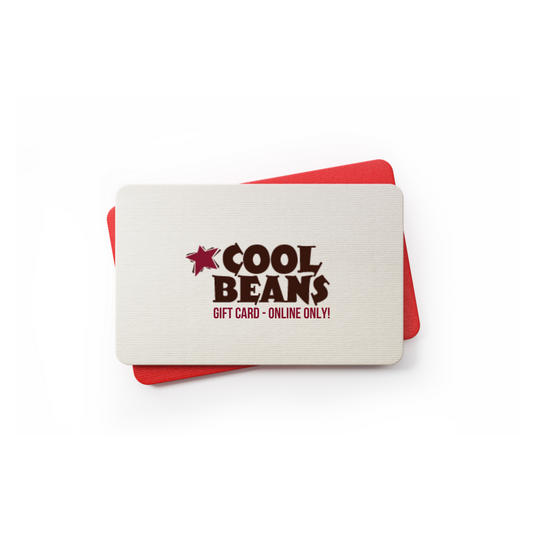 Cool Beans ONLINE ONLY Gift Card - Send a Gift of Coffee or Merch!