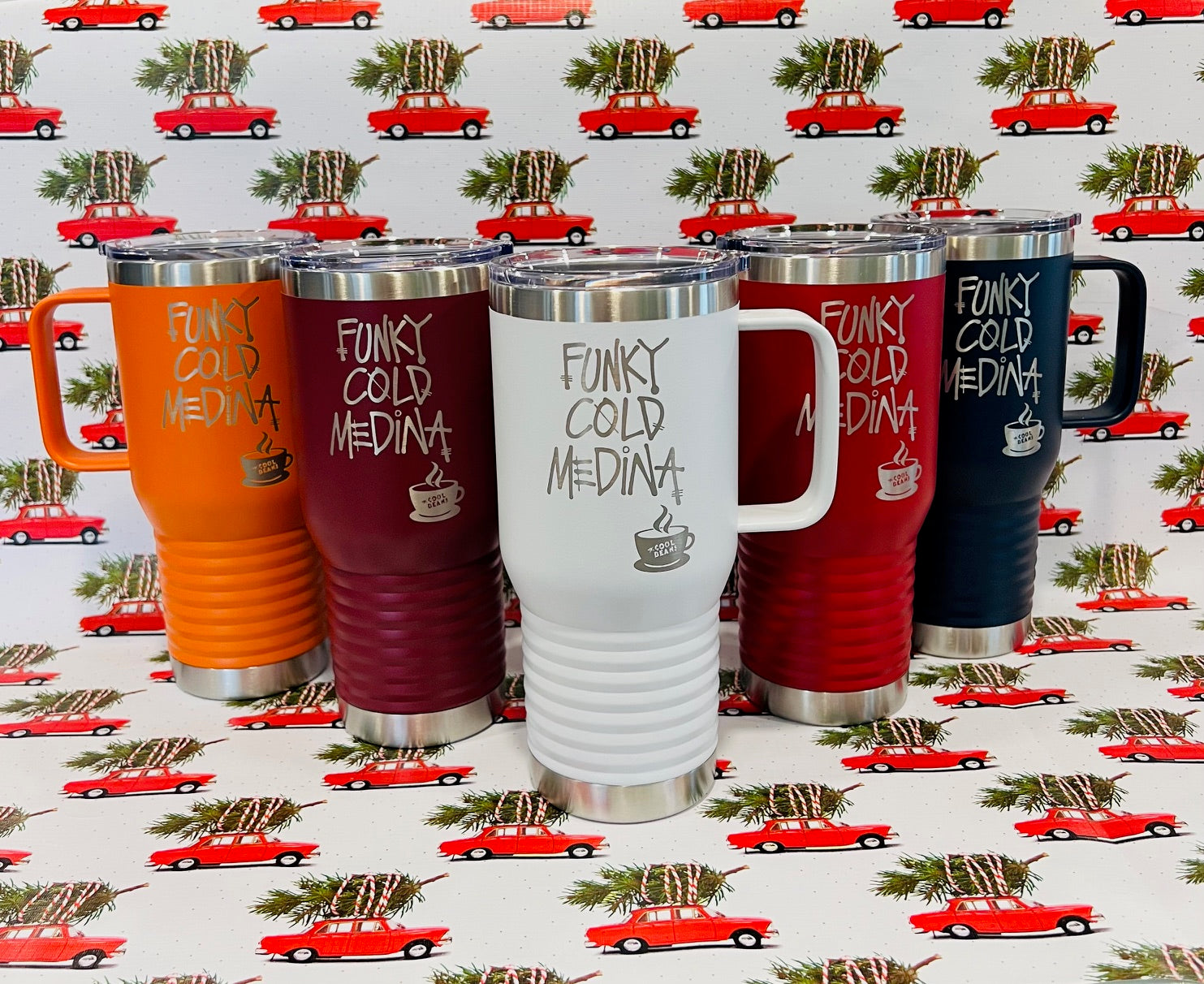 Funky Cold Medina™ Travel Mugs