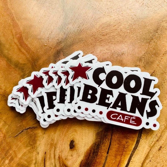 Cool Beans Logo Sticker